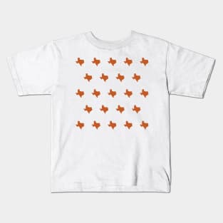 Texas Orange Kids T-Shirt